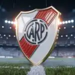 River Plate Red Diagonal Shield