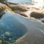 Rock Pool With Crystal Clear Water