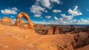 Sandstone Arches National Park Utah Geological Iconic
