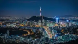 Seoul Namsan Tower View
