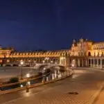 Seville Plaza de España Arch