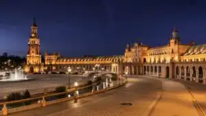 Seville Plaza de España Arch