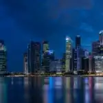 Singapore Marina Bay Nightscape