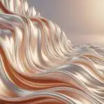 Smooth Silk Waves Flowing in Elegant Motion