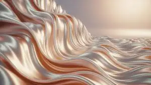 Smooth Silk Waves Flowing in Elegant Motion