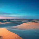 Soft Light Over Desert Hills