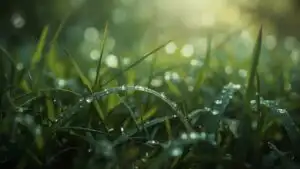 Sunlit Woodland Glade Morning