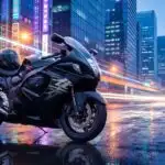 Suzuki Hayabusa Cyberpunk City