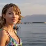 Taylor Swift Smile in the Golden Light of a Venetian Afternoon