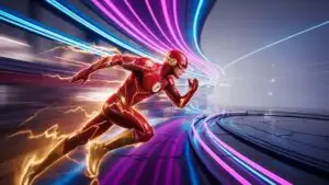 The Flash Running Through Quantum Speed Corridor