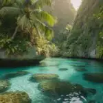 Tropical Lagoon Hidden Cove