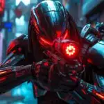 Apex Hunter Bot Targeting Through Red Holo Sight