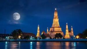 Bangkok Wat Arun Temple Chao Phraya