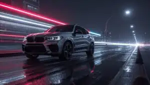 BMW X6 Grey Luxury SUV Street
