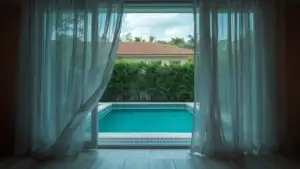 Curtains Moving in Empty House