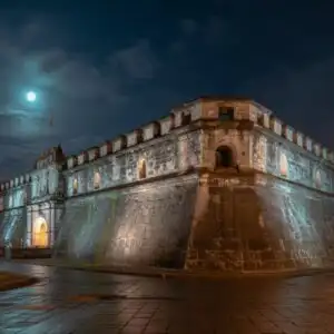 El Morro Castle at Night, San Juan Puerto Rico