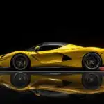 Ferrari LaFerrari Yellow Studio Shot