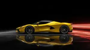 Ferrari LaFerrari Yellow Studio Shot