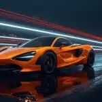 McLaren 720S Orange Supercar