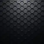 Minimalist Black Metal Mesh Texture Grid