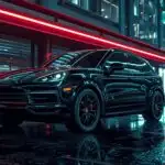Porsche Cayenne Turbo S Night Mode