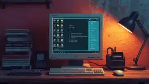 Retro 90s Computer Desktop Windows