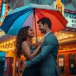 Romance by the Retro Cinema