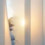 Soft Glow Behind Frosted Glass