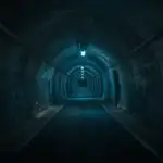 Tunnel Lights Leading Nowhere