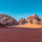 Wadi Rum Desert Mars Landscape Red