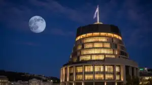 Wellington Beehive Parliament Building