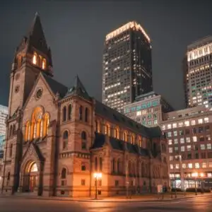 Boston Trinity Church Copley Square