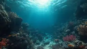 Deep Sea Underwater Planet View