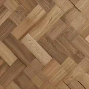 Geometric Herringbone Wood Pattern Detail