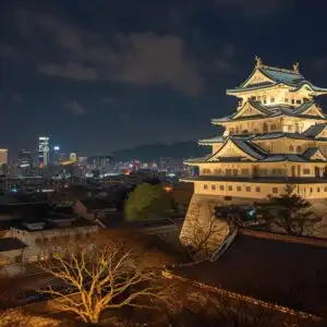 Himeji Castle White Egret Detail