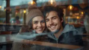 Love in the Old School Cafe