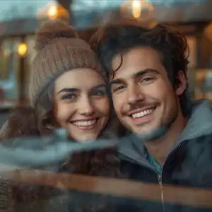 Love in the Old School Cafe