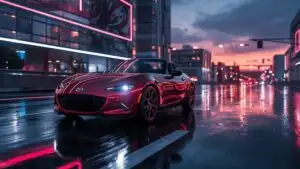 Mazda MX-5 Miata Neon Sunset