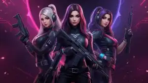 Neon Strike Squad Girls