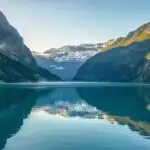 Norwegian Fjord Mirror Lake