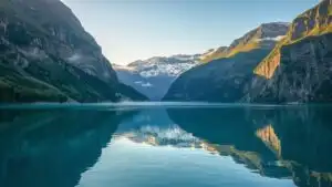 Norwegian Fjord Mirror Lake