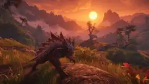 Palworld Creature Encounter Background