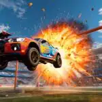 Rocket League Car Exploding Goal Shot