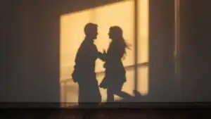 Shadows Dancing on Wall