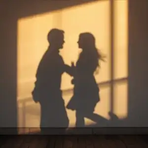 Shadows Dancing on Wall