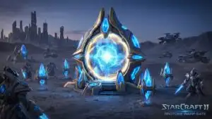 StarCraft 2 Protoss Warp Gate Glow