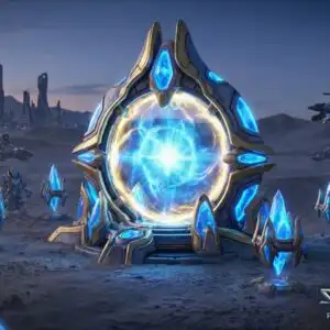 StarCraft 2 Protoss Warp Gate Glow