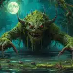 Swamp Creature Moss Decay Claws