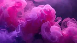 Vibrant Purple Pink Smoke Cloud Detail