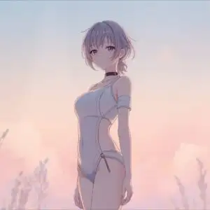 Anime Girl Silent Dawn